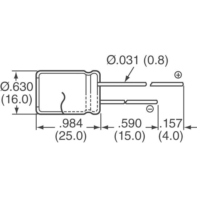 UFW0J103MHD Nichicon  Condensadores electrolíticos de aluminio